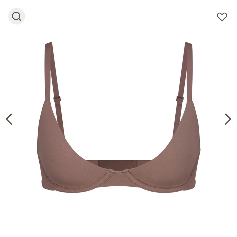 SKIMS Umber Plunge Bra